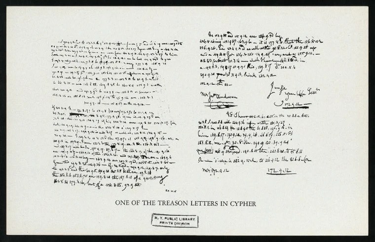 Arnold Cipher Letter