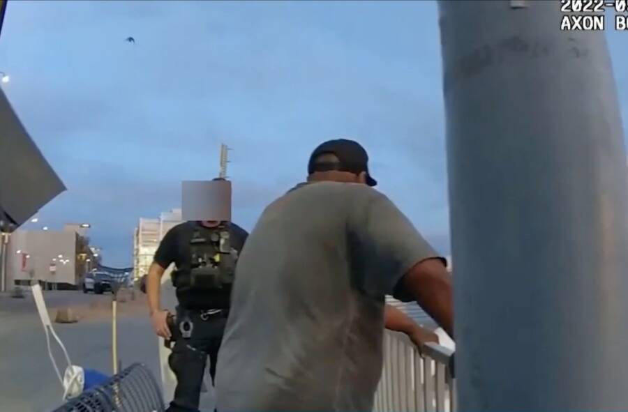 Sean Bickings At Railing