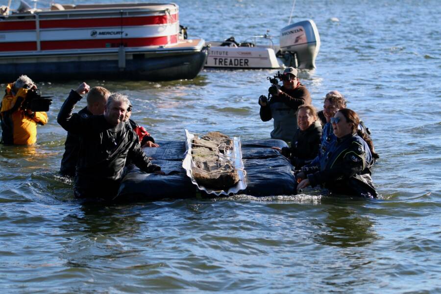 Ancient Wisconsin Canoe