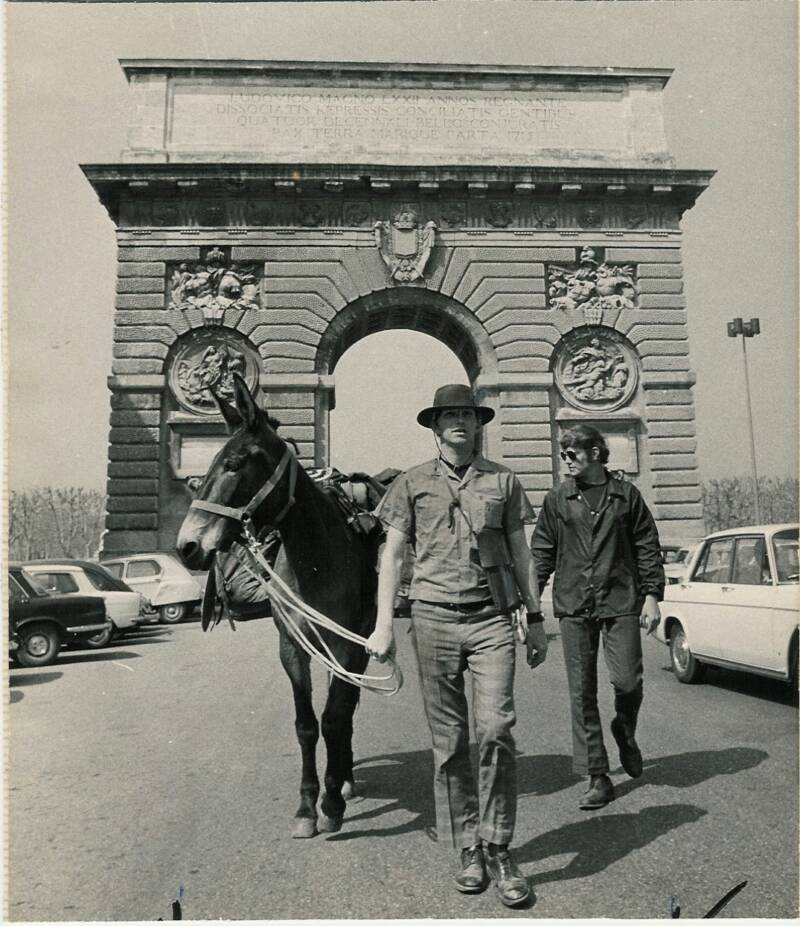 Dave Kunst With His Brother In France