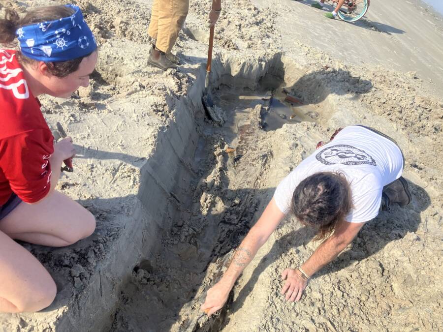 Archaeologists Digging In Florida