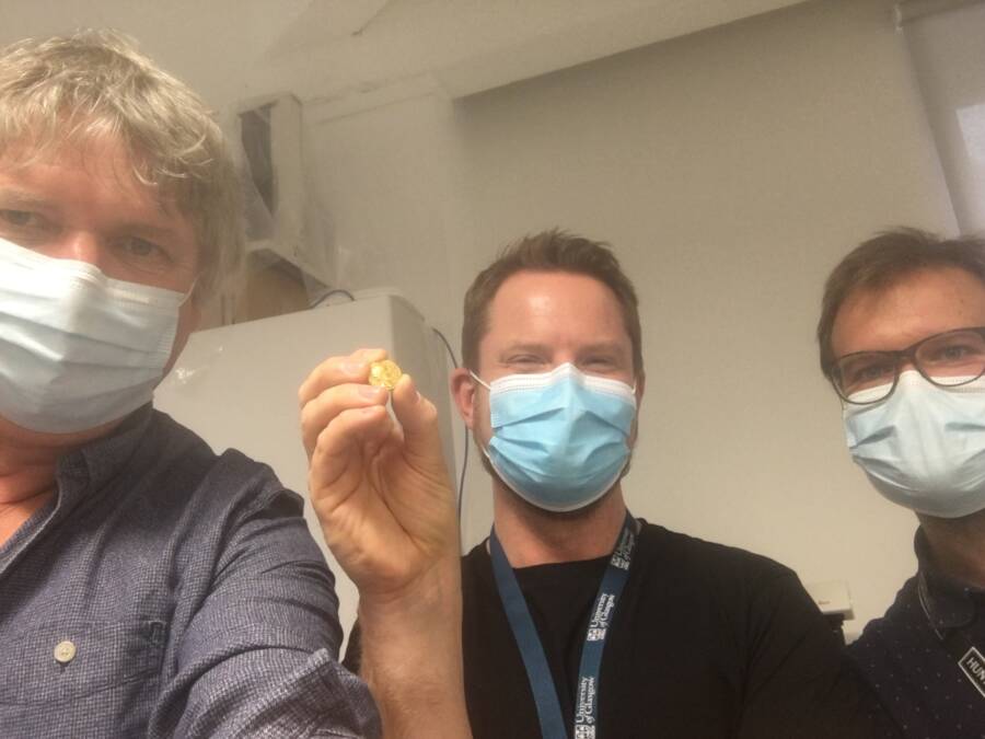 Pearson And Team With Coin