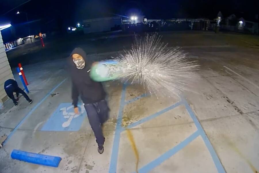 Arsonists Pouring Accelerant