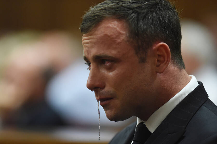 Oscar Pistorius Crying