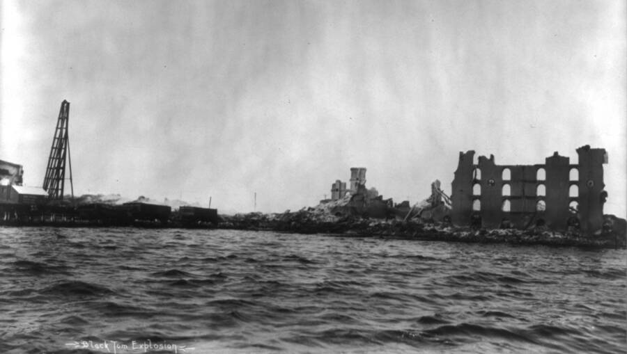 Damage To Black Tom Island