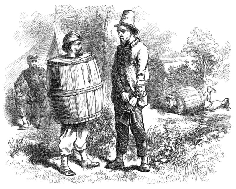 Men In Drunkards Cloaks