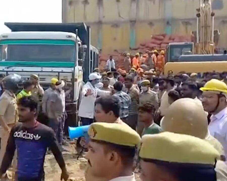 Potato Warehouse Collapse