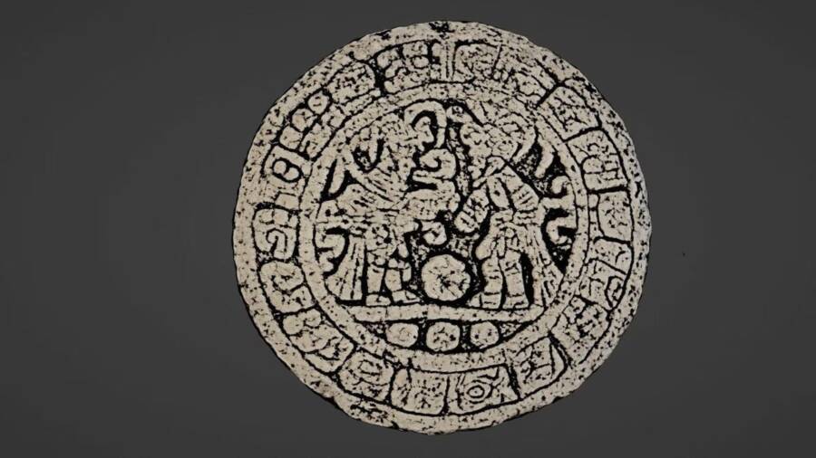 Closeup Of Maya Scoreboard