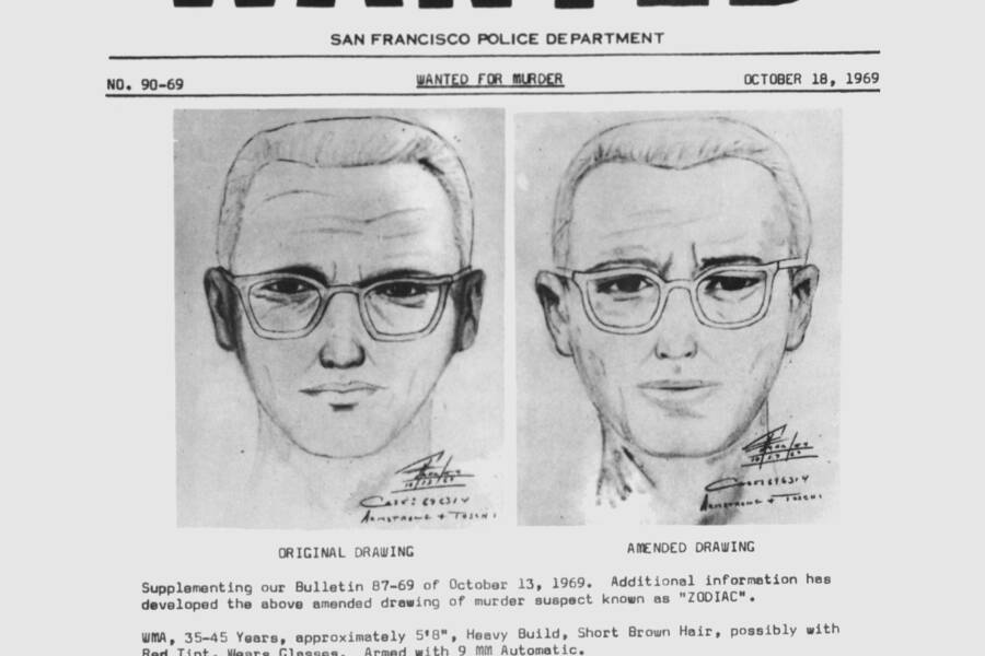 Zodiac Killer Sketch