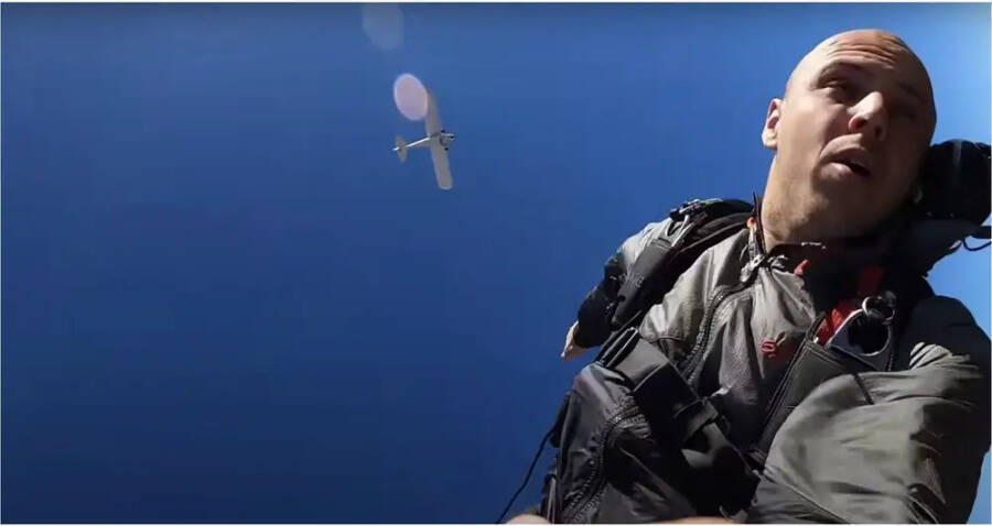 Trevor Jacob Jumping From Plane