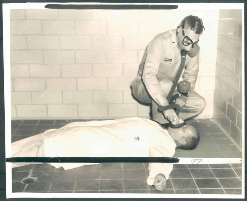 Chemical Weapon Test At Edgewood Arsenal