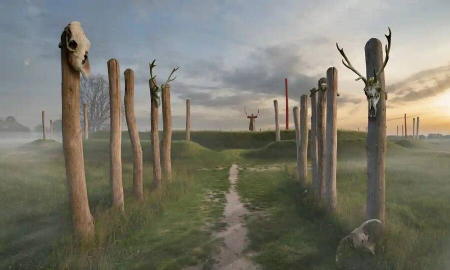 Netherlands Stonehenge Recreation