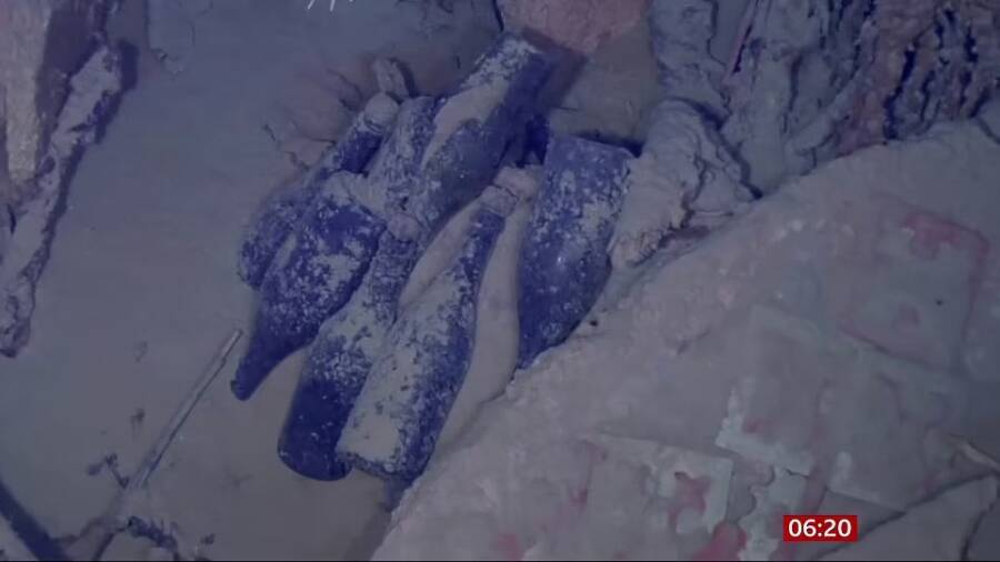 Titanic Champagne Bottles