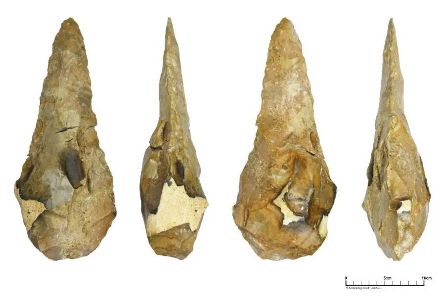 Giant Handaxes