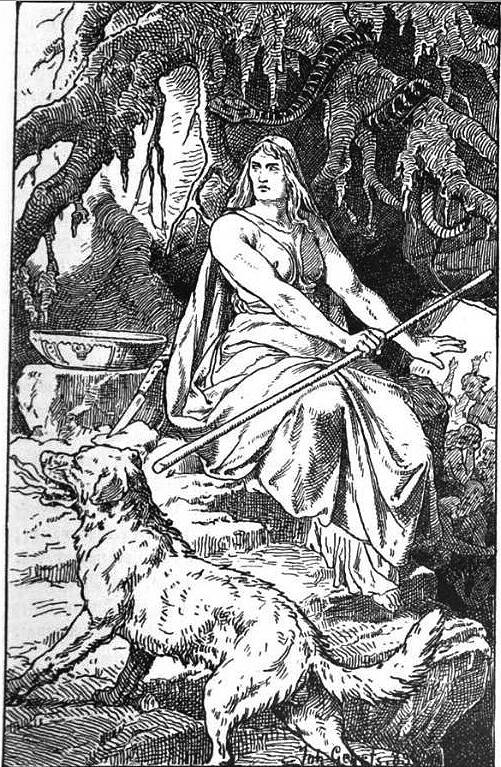 Hel And A Hellhound