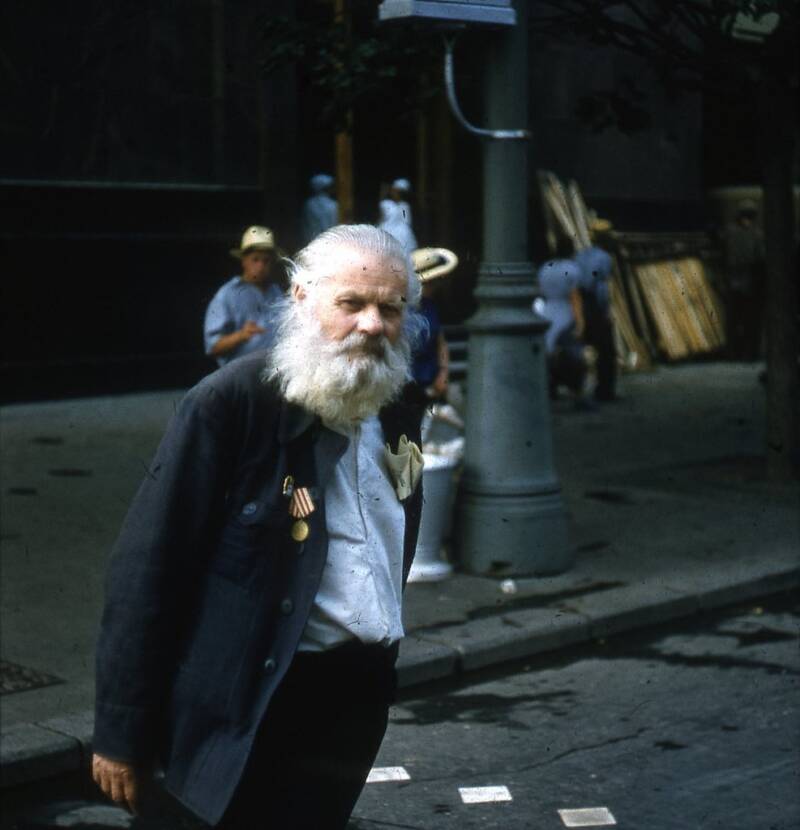 Bearded Man On The Street
