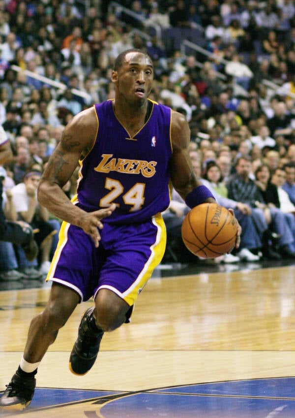 Kobe Bryant Playing Basketball