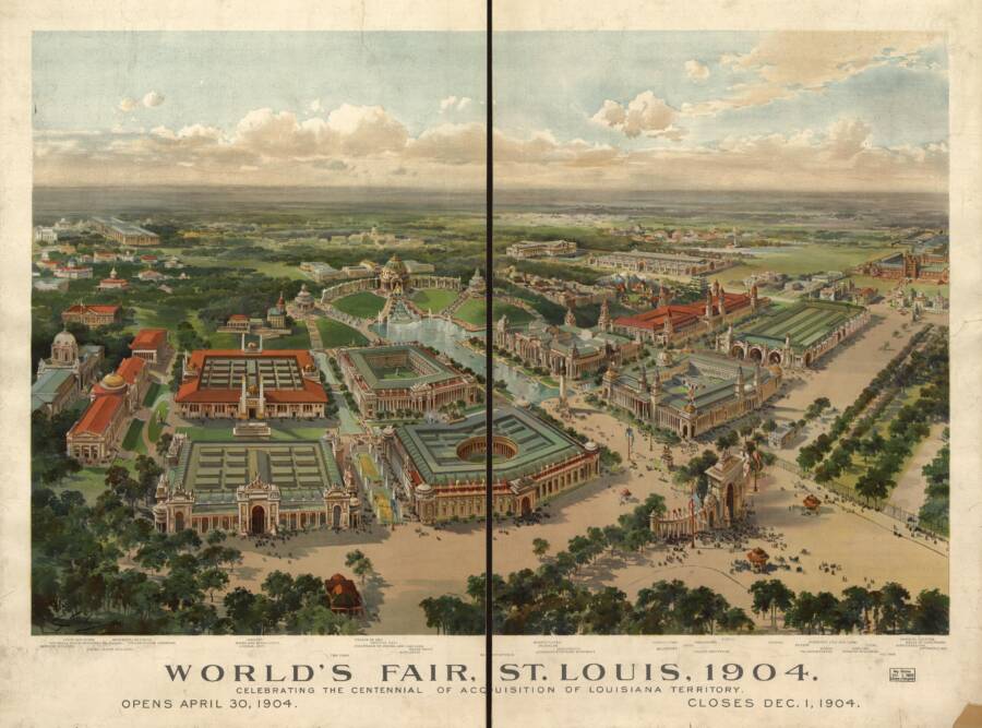 St. Louis World’s Fair From Above