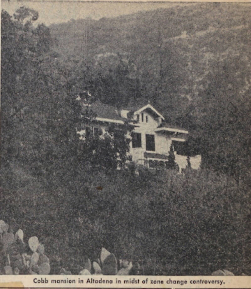 Cobb Estate South View