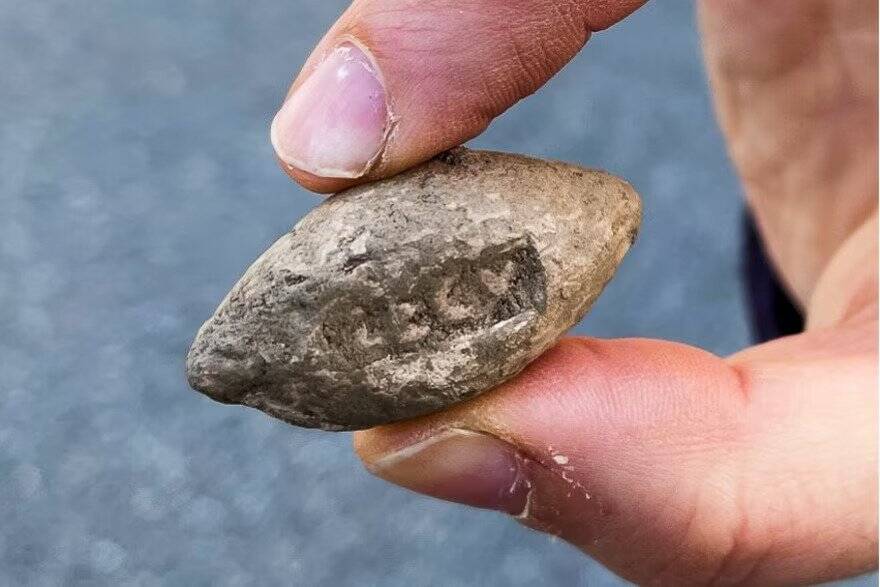 Ancient Slingshot Bullet