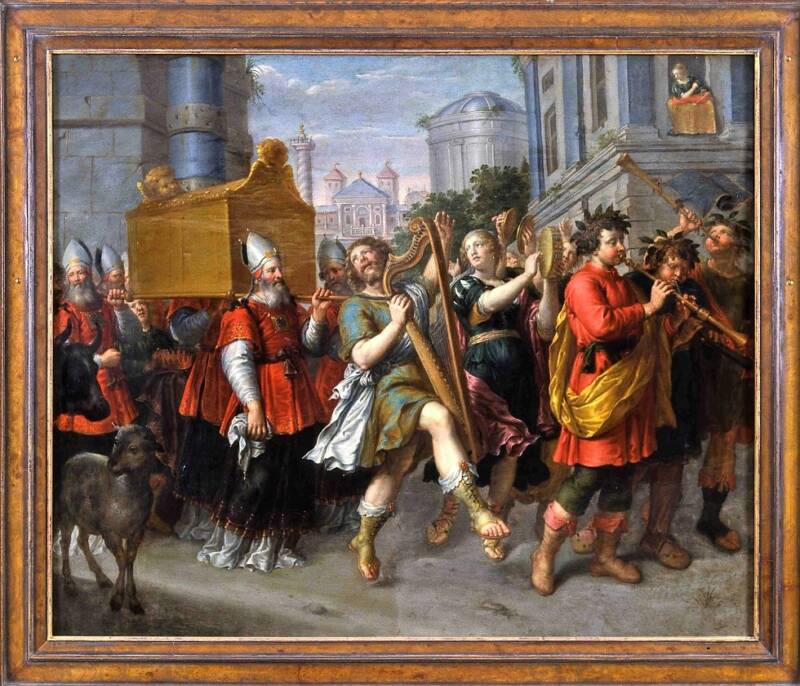 Singing And Dancing King David