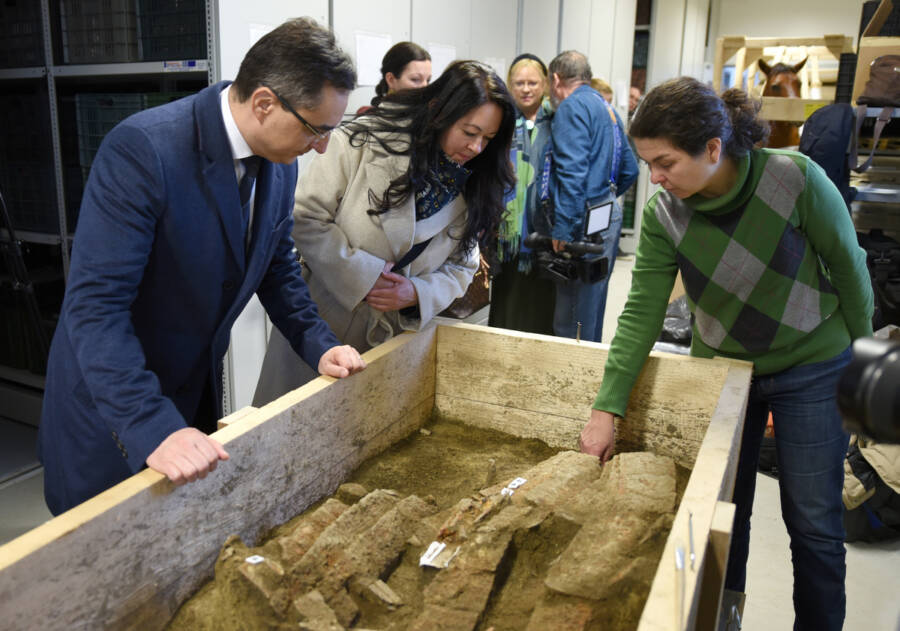 Avar Warrior And Funerary Items