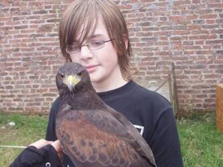 Andrew Gosden And A Hawk