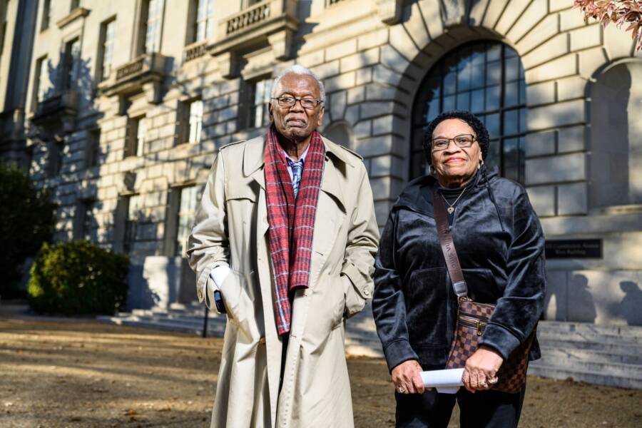 Mary Hampton And Robert Taylor