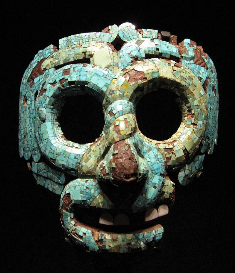Turquoise Mask