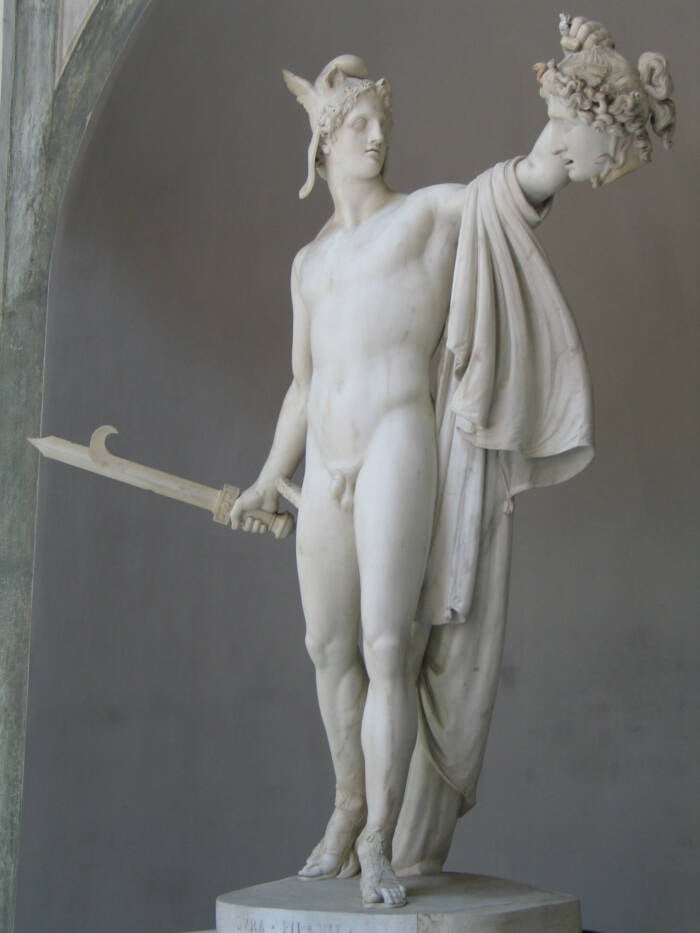 Perseus With The Head Of Medusa