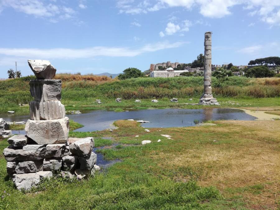 Ruins At Ephesus