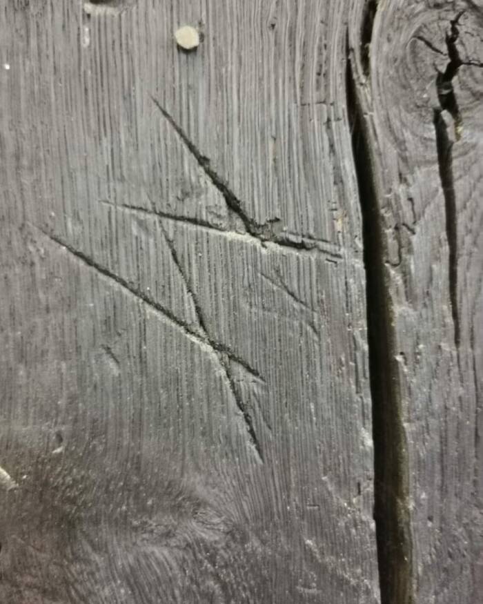 Witches' Marks Found On The Walls Of Gainsborough Old Hall