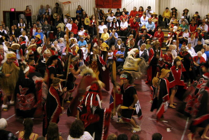 Pole Raising Ceremony