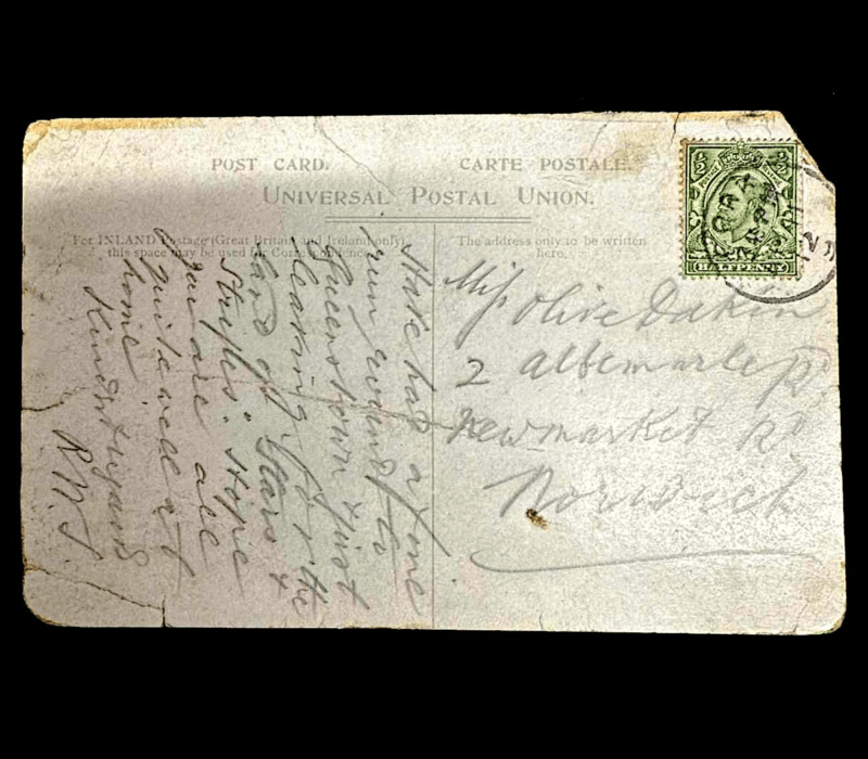 Richard William Smith Titanic Postcard