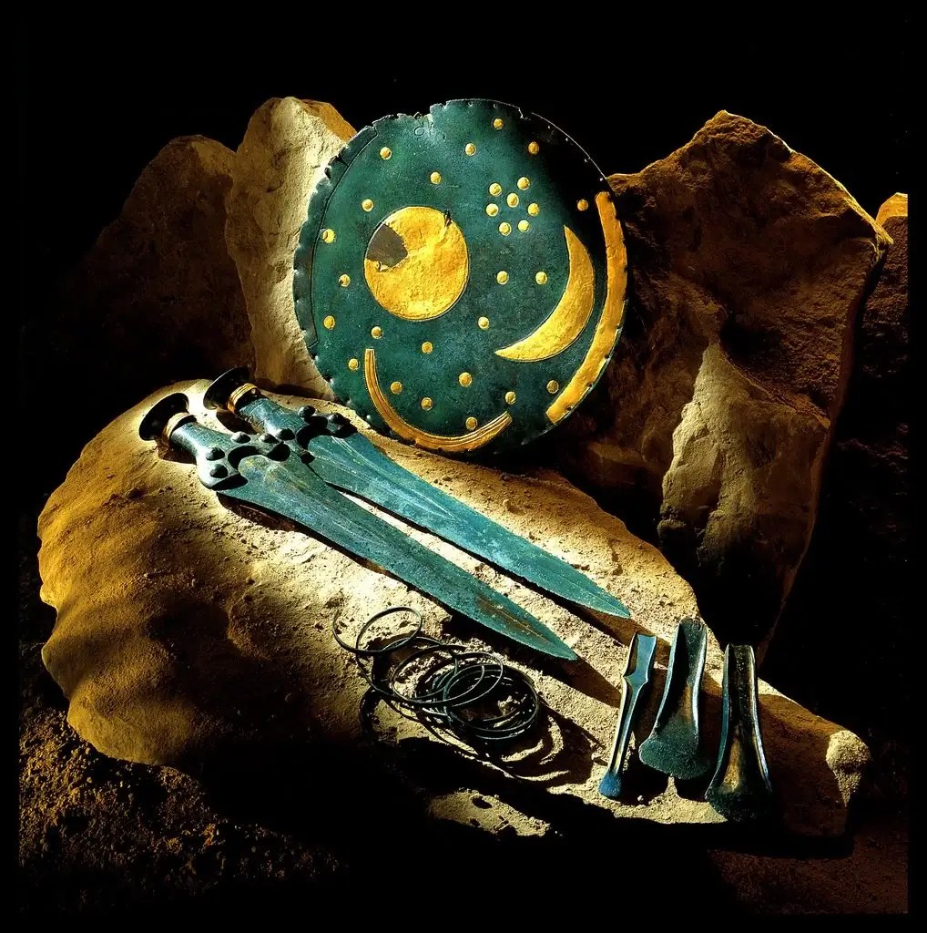 Nebra Sky Disk And Artifacts