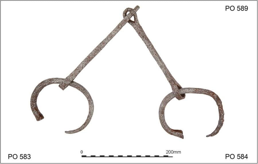 Set Of Ancient Shackles