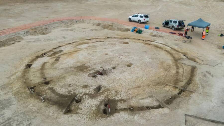 Ancient Cremation Pit