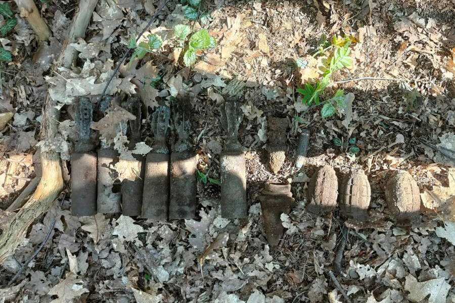 Belgian WW2 Weapons Cache