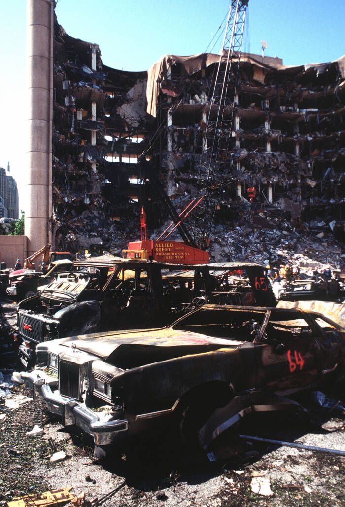 Aftermath Of The Oklahoma City Bombing