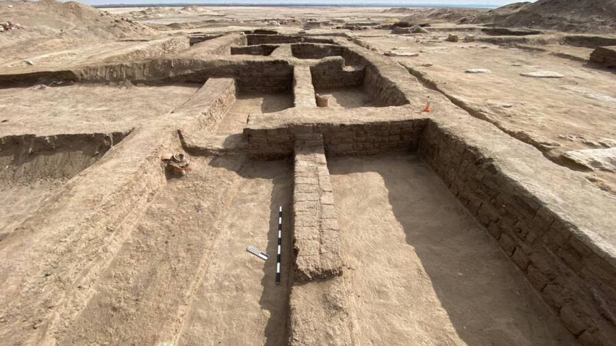 Egyptian Fortress At Tell Abu Saifi