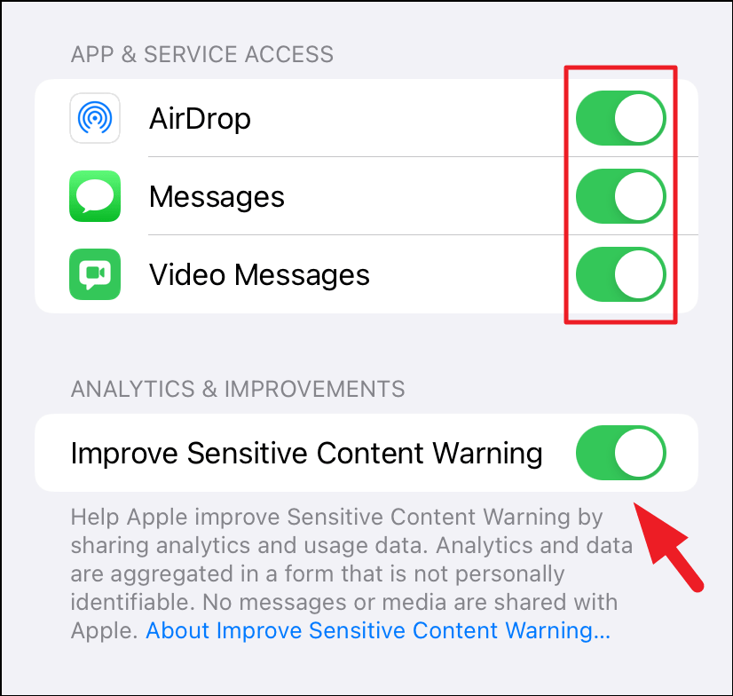How to Enable 'Sensitive Content Warning' on iPhone in iOS 17