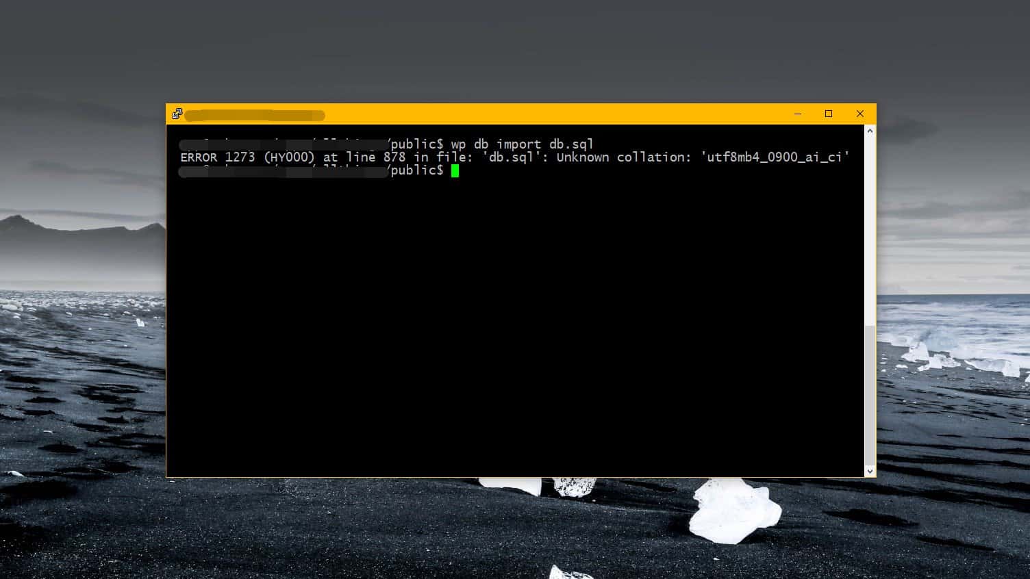 How to Fix “utf8mb4_0900_ai_ci” Collation Error when Importing