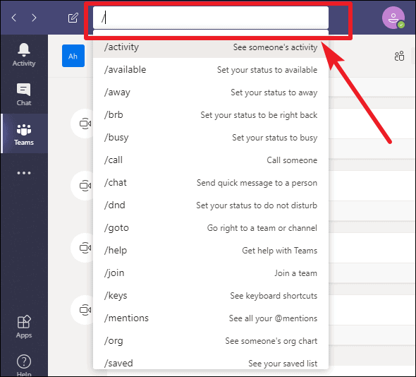 What are Commands in Microsoft Teams and How to Use Them