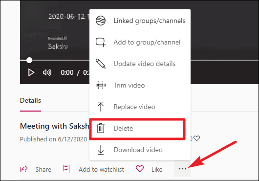 How to View and Delete Recordings in Microsoft Teams