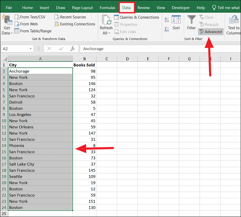 How to Count Unique Values in Excel