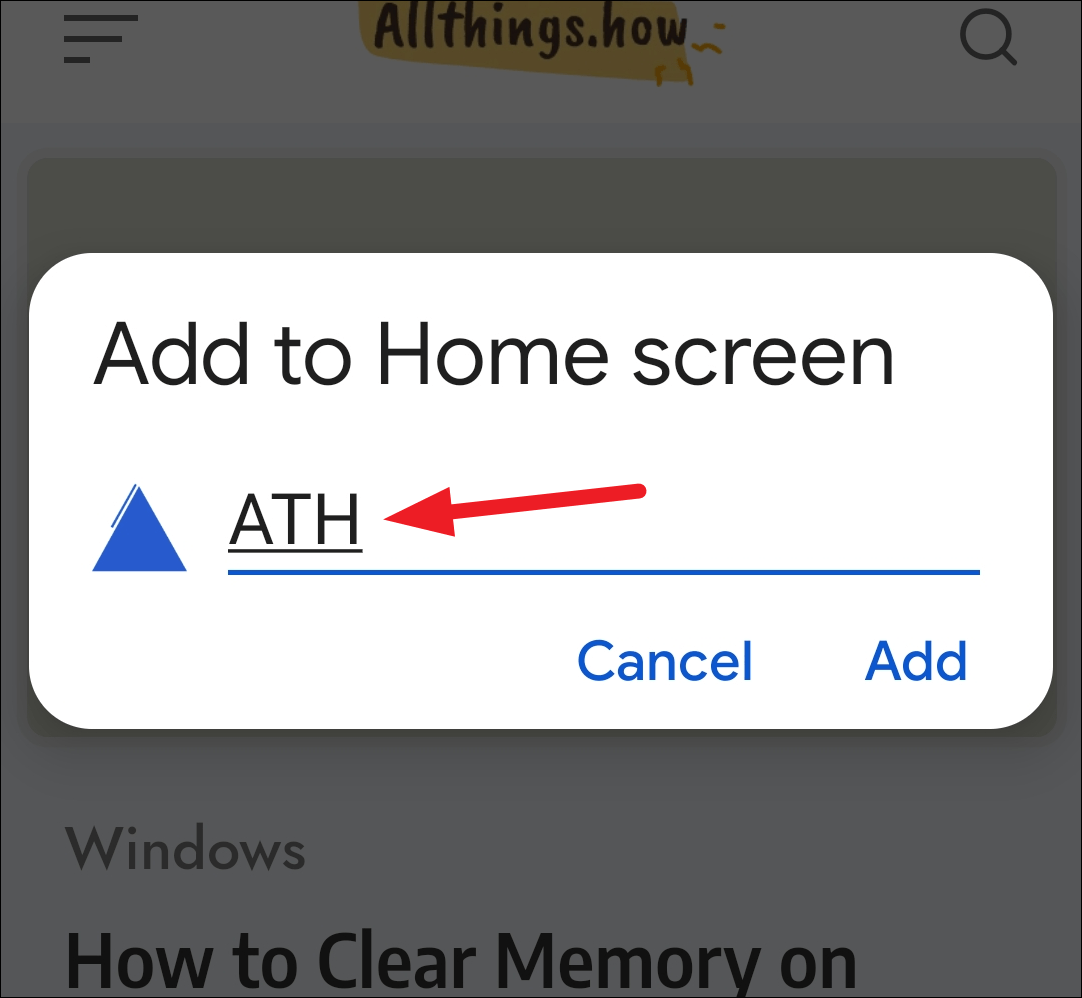 How to Add a site to Your Home Screen on iPhone and Android