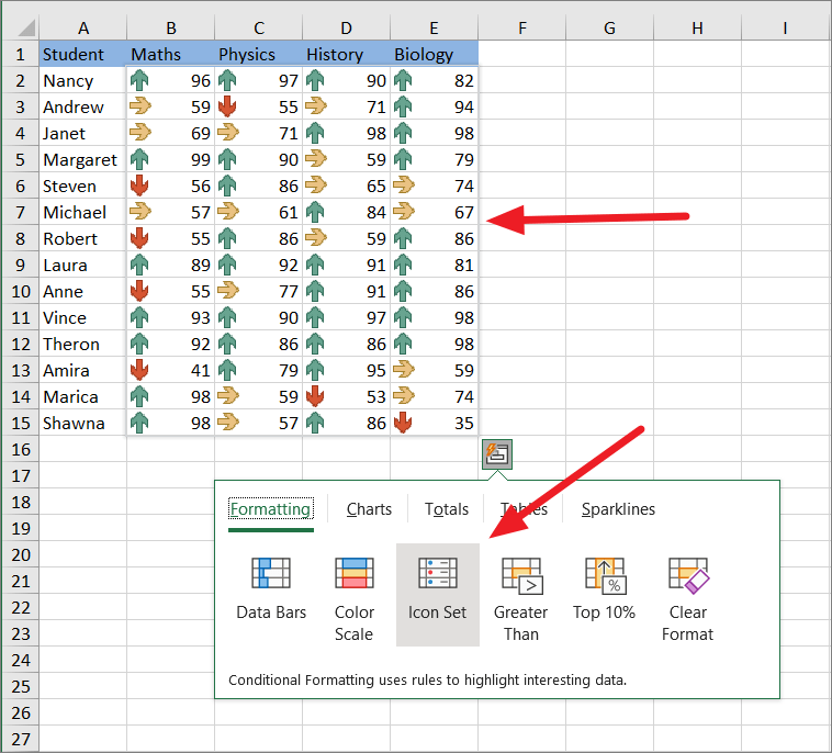 How to Use Quick Analysis Tool in Excel