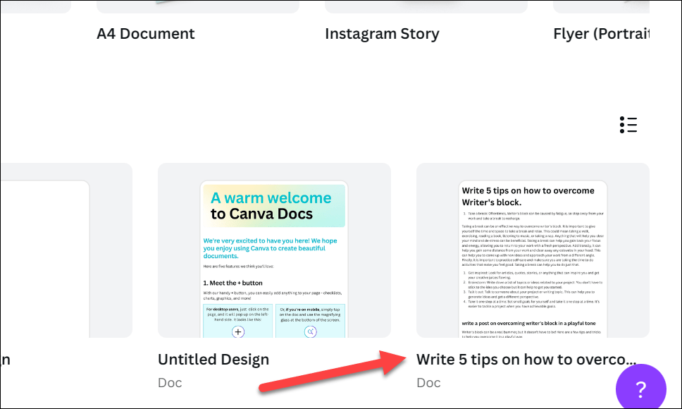 How to Convert Canva Docs into Presentations
