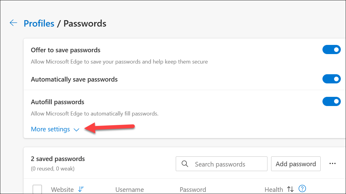 How to Use Microsoft Edge Password Manager