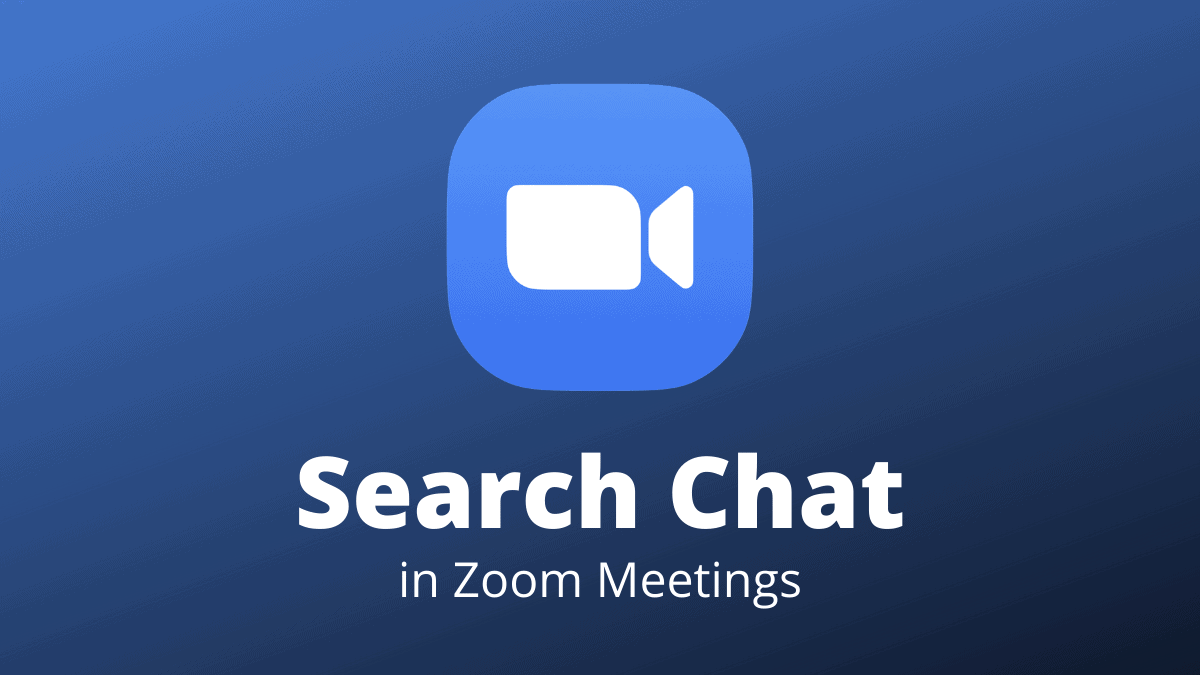 How to Search in Zoom Chat History All Things How